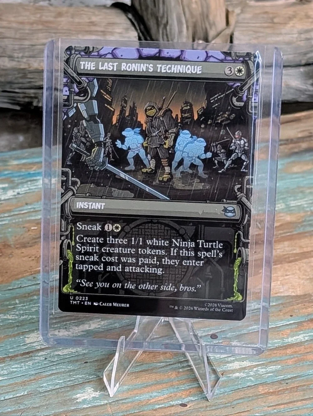 Magic The Gathering TMNT 7 Card Bundle